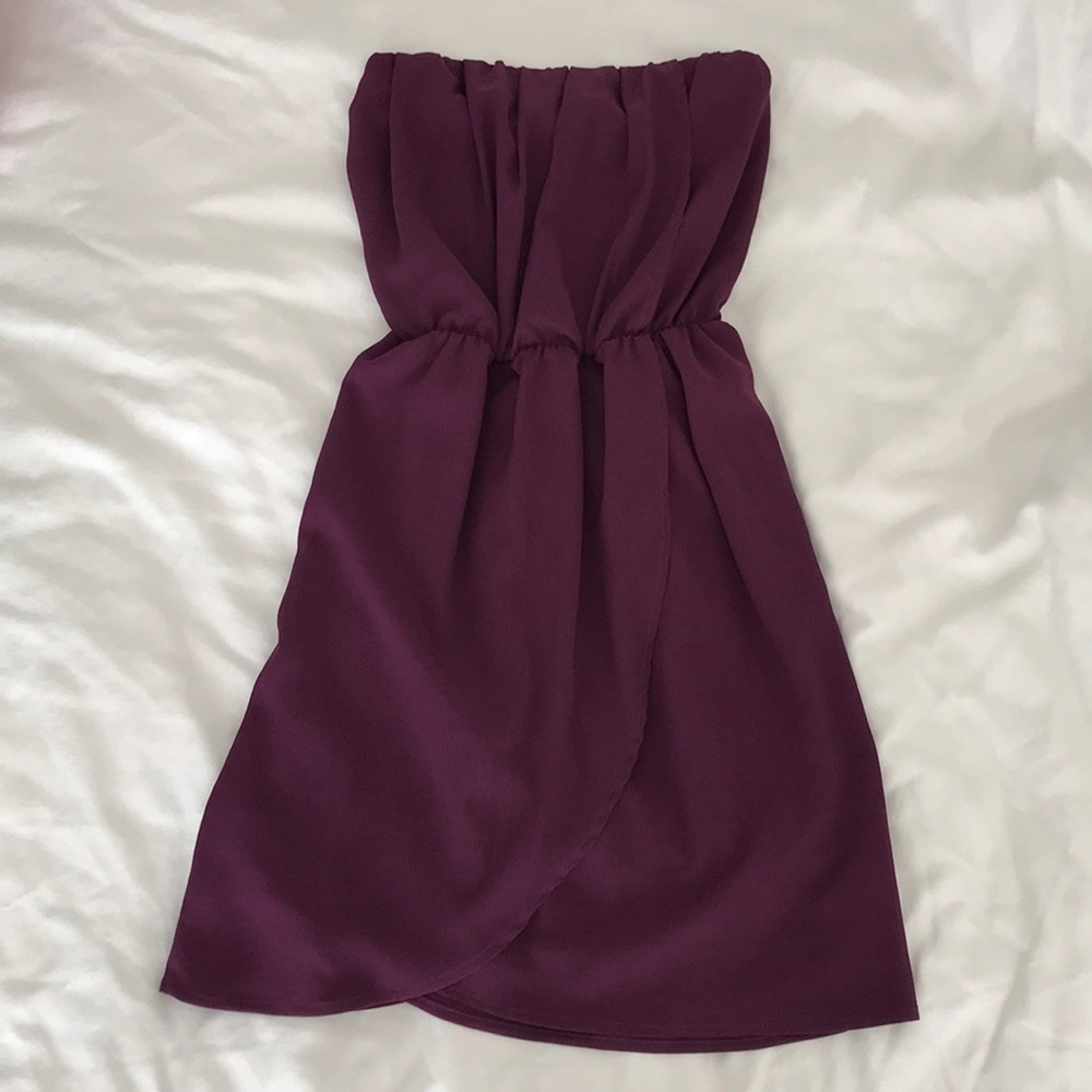 Lush Strapless Dress